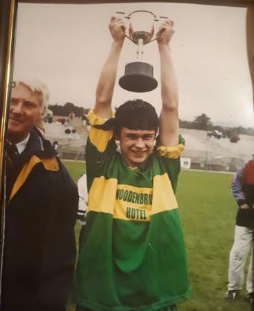 Alan Nolan with the Junior C Championship 1999